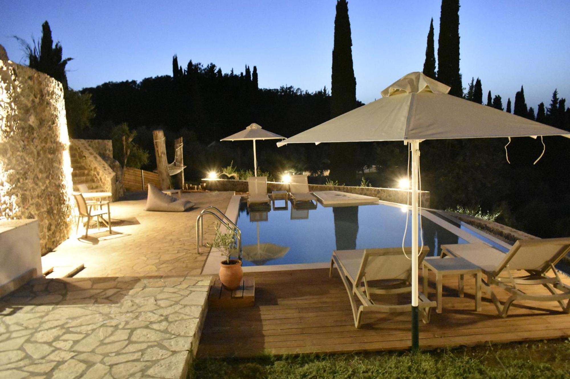 Corfu View Deluxe Villa Perama  Buitenkant foto