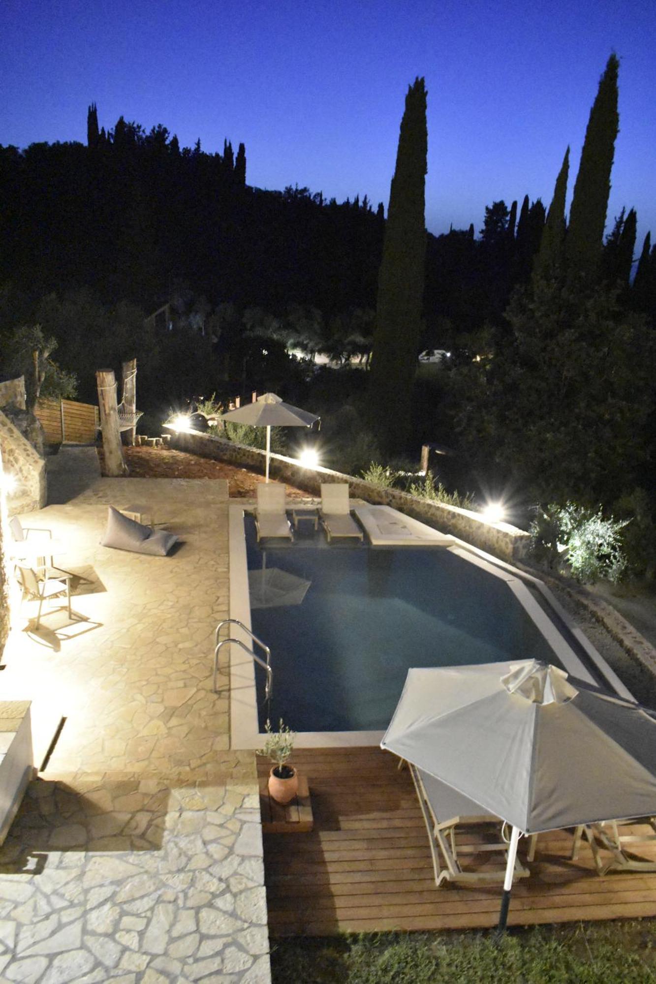 Corfu View Deluxe Villa Perama  Buitenkant foto