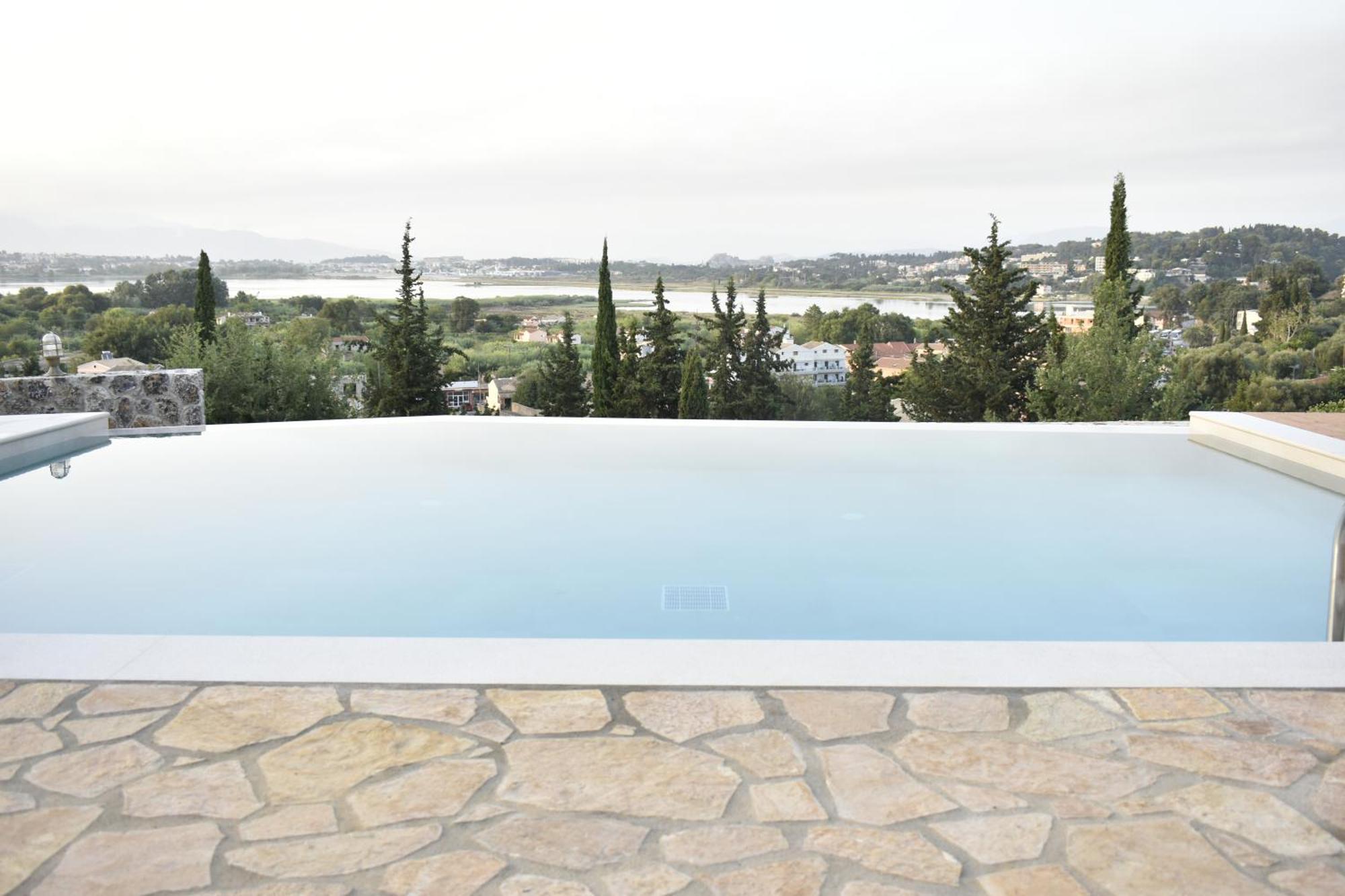 Corfu View Deluxe Villa Perama  Buitenkant foto